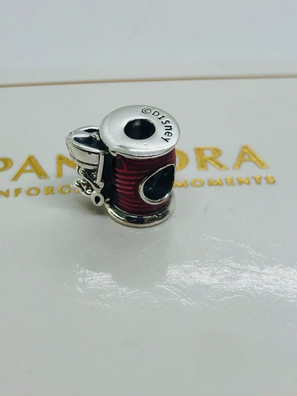 Pandora Disney Cinderella Suzy Mouse Needle & Thread Charm